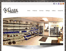 Tablet Screenshot of clarkwelding.com